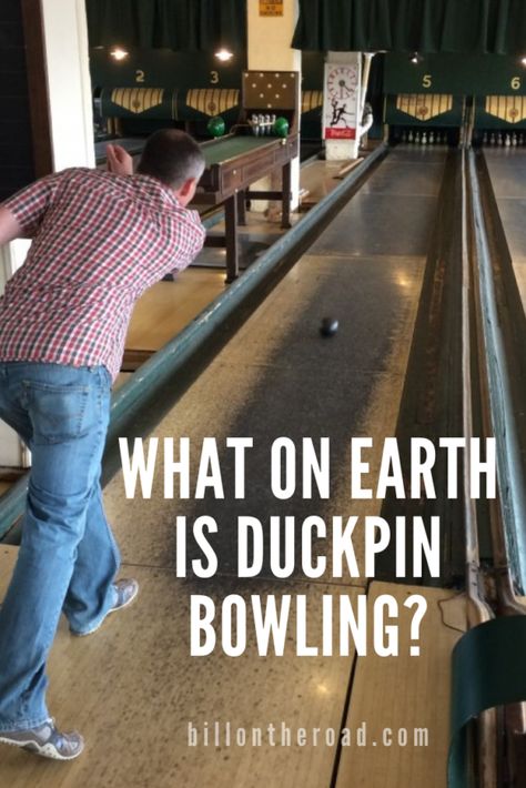 Duckpin Bowling, Duck Pin Bowling, Vintage Bowling Alley, Retro Bowling Alley, Bowling Quotes, Cool Bowling Alley, Fun Bowling, Bowling Memes, Skee Ball