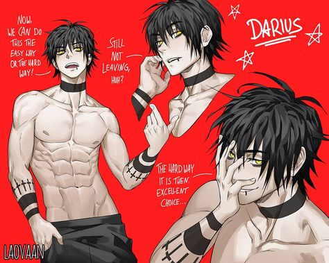 Laovaan Art, Anime Oc Ideas, Novel Game, Hottest Anime Characters, Dark Anime Guys, 영감을 주는 캐릭터, Anime Drawings Boy, I Can Tell