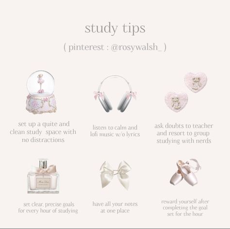 aesthetic pink coquette pretty tips study motivation Study Things, Studying Girl, Studie Hacks, Romanticize School, Aesthetic Tips, Pink Academia, Body Tips, Study Tips For Students, New Template