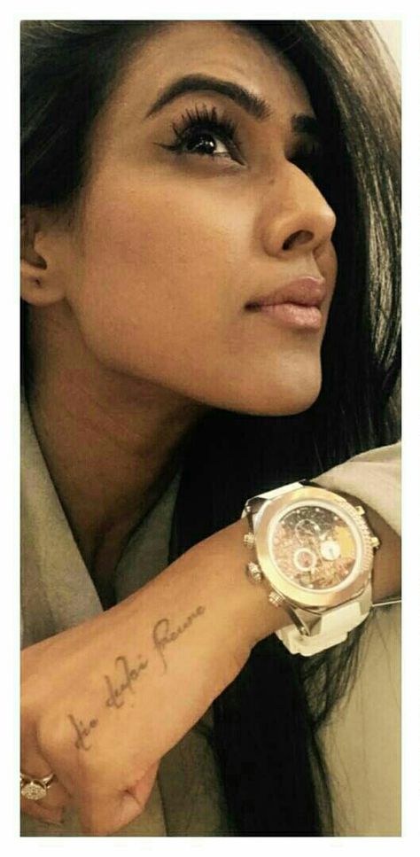 Nia Sharma, Drama Movies, Fish Tattoos, Jesus Fish Tattoo, Favorite Celebrities, Drama, Actors, Tattoos, Celebrities