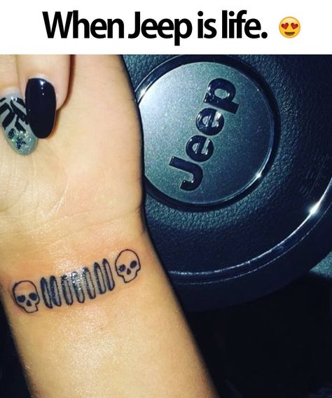 😏 Jeep Tattoo Ideas, Jeep Tattoos, Jeep Tattoo, Girls Tattoo, Jeepers Creepers, Jeep Lover, Jeep Rubicon, Duck Duck, Jeep Grand Cherokee