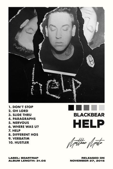 Blackbear Album Cover, Blackbear Poster, Music Home Decor, Song Posters, Posters Movie, Album Posters, Wall Art Music, Plexi Glass, Music Posters