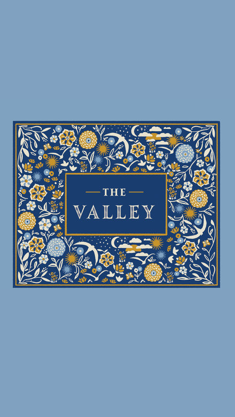 Brand identity design, logo design, pattern design, and visual identiy design for The Valley, an eclectic homewares boutique. Visual Identity Design, Identity Design Logo, Grafic Design, Typography Graphic, Design Packaging, Brand Board, Invitation Card Design, Typographic Design, Logo Branding Identity