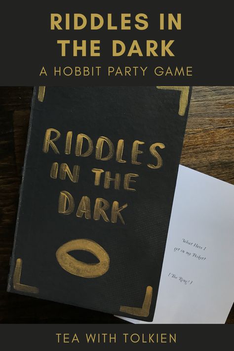 Hobbit Book, Hobbit Party, Riddle Games, The One Ring, Paper Mache Boxes, 33rd Birthday, Bilbo Baggins, Book Party, Party Rings