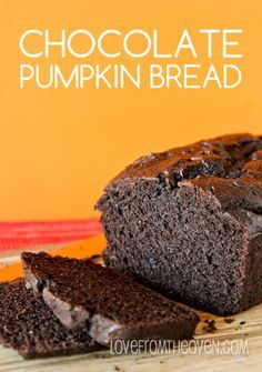 I have one heck of a great way to start your day.  Chocolate Pumpkin Bread.  Did you hear that???  Bread that is chocolate!!! Chocolate Bread Recipe, Chocolate Pumpkin Bread, Cinnamon Glaze, Pane Dolce, Chocolate Pumpkin, Chocolate Bread, Pumpkin Bread Recipe, Glaze Recipe, Dessert Bread