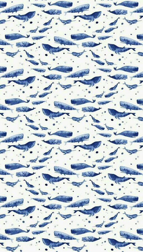 Plakat Design Inspiration, Whale Pattern, Most Beautiful Wallpaper, Whatsapp Wallpaper, Back Ground, Iphone Background Wallpaper, Summer Wallpaper, Cute Backgrounds, Pattern Illustration