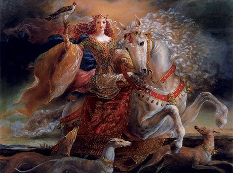 Eleanor of Aquitaine by Kinuko Craft Y Craft, Eleanor Of Aquitaine, Richard Iii, 1 April, English History, Queen Of England, Clydesdale, Fantasy Artist, Arte Fantasy