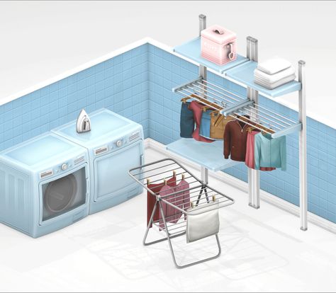 Ravasheen Mods Sims 4, Ts4 Laundry Room Cc, Sims 4 Cc Double Bed Mattress, Sims 4 Washer And Dryer Cc, Sims 4 Laundry Cc, Furniture Cc, Sims 4 Kitchen, Maxis Match Cc, Sims 4 Cas Mods