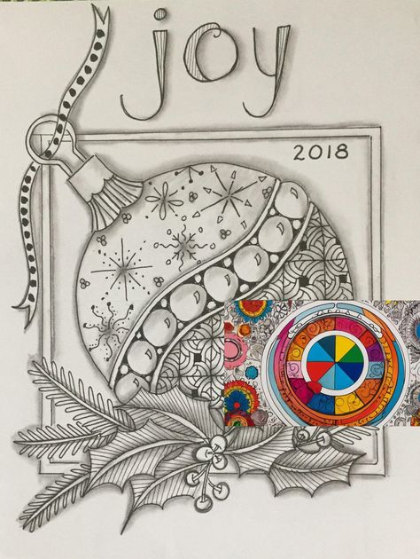 9 Finest Zentangle Christmas Card Patterns Zentangle Christmas Cards, Christmas Zentangle Patterns, Christmas Zentangle, Zentangle Christmas, Fathers Day Coloring Page, Swear Word Coloring Book, Abstract Coloring Pages, Swear Word Coloring, Words Coloring Book