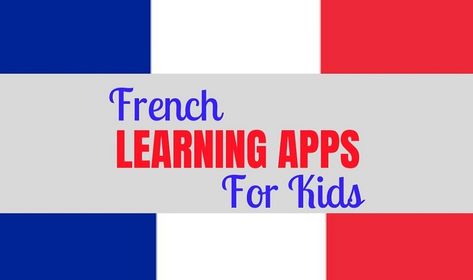 A list of the best French Learning Apps suitable for kids of all ages. Some of these Language Apps are also suitable for adults so parents can learn too! French Language Learning Kids, Learn French Fast, Learning French For Kids, Learn French Beginner, Language Learning Apps, Action Songs, Language Apps, Apps For Kids, French Worksheets