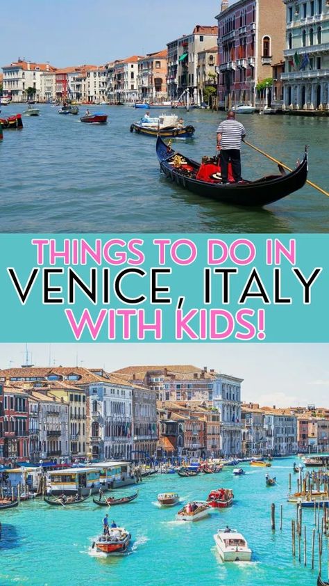 Venice Italy With Kids, Venice With Kids, Venice In One Day, Italy With Kids, Venice Attractions, Pink Homecoming Dresses, Homecoming Dresses Pink, Popular Things, European Trip