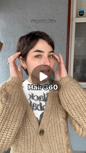 𝕂𝕒𝕪 🌿 on Instagram: "Finally a hair 360 for those who’ve requested! Just a reminder I got this haircut two months ago! This is how it’s grown out, air dried no product 💚

#hair #haircut #hairideas #shorthair #pixiecut #hair360 #hairstyle #hairinspo" Grown Out Pixie Hairstyles, Asian Pixie Cut, Pixie Haircut 360, 360 Hair, Growing Out A Pixie, Shorthair Haircut, Grown Out Pixie, Hair 360, Hair Haircut