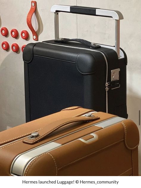 Louis Vuitton Carry On Luggage, Hermes Luggage Travel, Hermes Suitcase, Hermes Luggage, Luxury Travel Luggage, Louis Vuitton Luggage Set, Hermes Travel Bag, Goyard Luggage, Tumi Suitcase