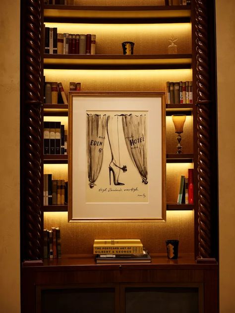 La Libreria lounge bar at Hotel Eden | Dorchester Collection Library Bar, Hotel Eden, Hotel Bel Air, Plaza Athenee, Secret Bar, Penthouse Suite, Artistic Space, Quiet Corner, Beverly Hills Hotel