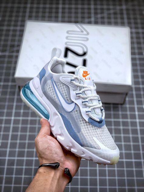 Nike React 270, Airmax 270 React, Sneaker Closet, Nike 270, Mens Aesthetic, Shoe Goals, Purple Outfit, Nike Air Max 270 React, Nike Boots