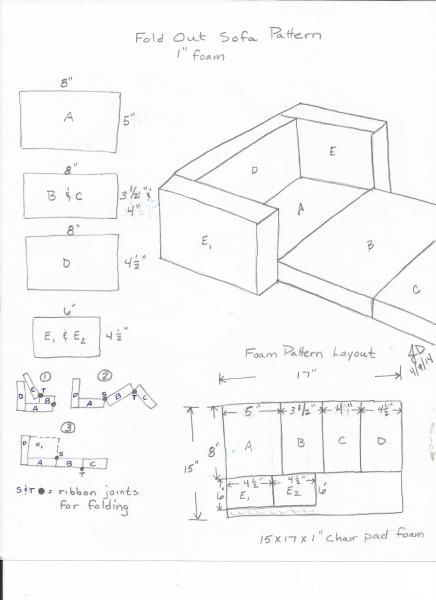 Fold Out Sofa Pattern Make A Couch, Sofa Pattern, Kid Travel Kit, Fold Out Couch, Baby Sofa, Kids Couch, Accessoires Barbie, Doll Furniture Diy, Diy Barbie Clothes