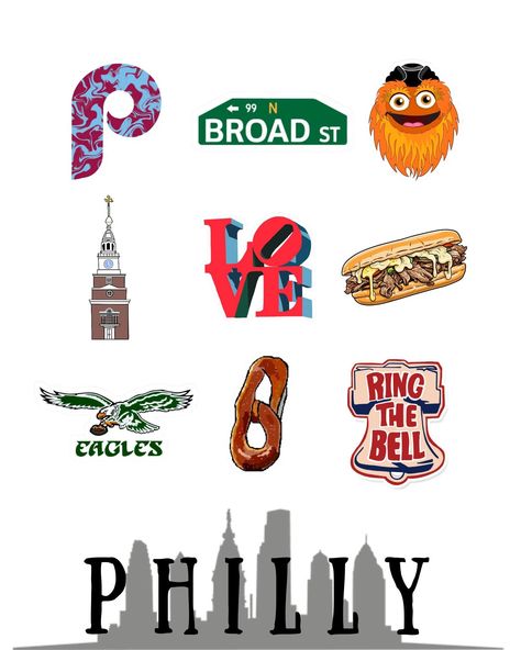 Bring the vibrant spirit of the City of Brotherly Love into your home with our stunning Philadelphia posters! Perfect for adorning the walls of your Philly apartment or as a cherished piece of home when you're miles away. Enjoy features from the iconic skyline to the famous Philly cheesesteaks. Plus, show your team pride with your choice of Eagles or Phillies designs. Celebrate the essence of Philadelphia and make your space uniquely yours with art that captures the city you love. ** PLEASE NOTE ** You are purchasing a DIGITAL PRODUCT ONLY available for DOWNLOAD. NO PHYSICAL PRODUCT will be shipped and the frame, prints or other materials are not included. The files will be delivered electronically within minutes of your order and payment. You will receive a pdf file of the product. **PROD Philly Themed Party, Philly Poster, Philly Apartment, Philly Skyline, Philadelphia Poster, Philly Cheesesteaks, Philly Style, P Tattoo, Philadelphia Art