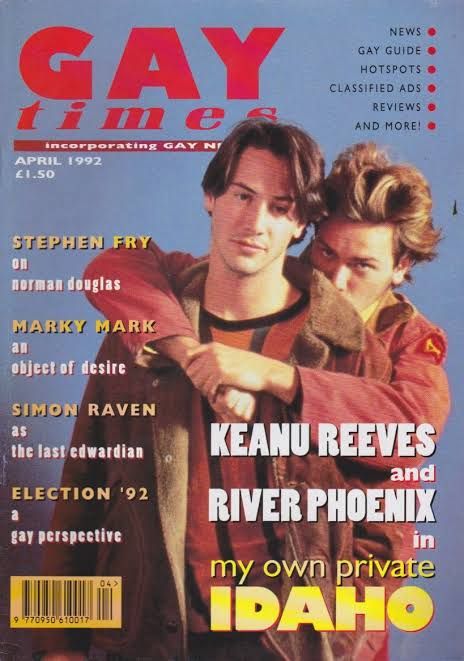 Old Magazines Vintage, Old Magazine Covers, Vintage Pride, My Own Private Idaho, Old Magazine, Wrestling Posters, Keanu Charles Reeves, Times Magazine, River Phoenix