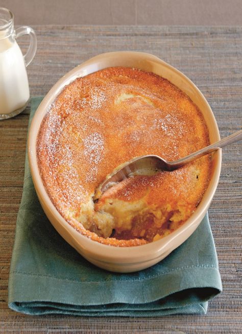 Caramelised Apple Clafoutis with Calvados | dish » Dish Magazine Raspberry Clafoutis Recipe, Apple Clafoutis, Caramelised Apple, Dish Magazine, British Pudding, Clafoutis Recipes, Baking Lessons, Caramel Treats, Easy Puddings