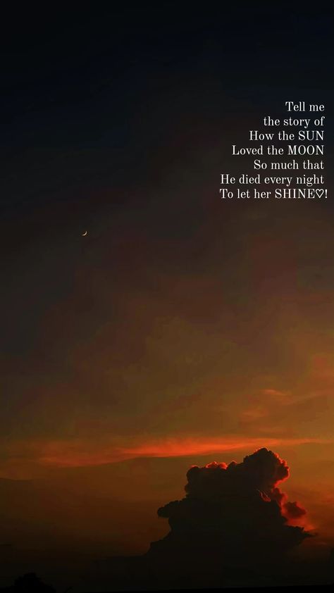 Captions For Dreamy Pictures, When The Sun Sets Quote, Sunset And Moon Quotes, Orange Sky Aesthetic Quotes, Orange Sky Captions, Love Quotes Aesthetic Vintage, Sun Love Quotes, Orange Sky Quotes, Sun And Moon Quotes