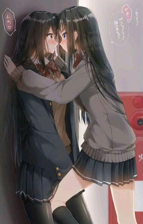 L Dk Manga, Yuri Manga, Wallpaper Animes, Yuri Anime, Anime Girlxgirl, Anime Couples Manga, Two Girls, Girls In Love, Anime Kawaii