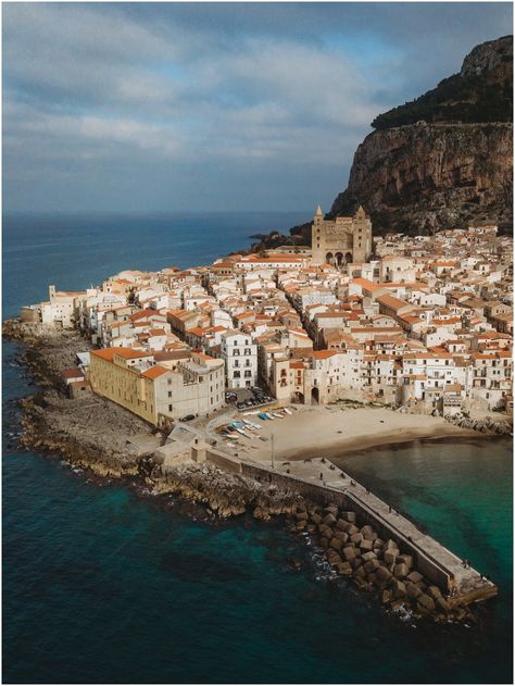 Italian Asethic, Cefalu Sicily, Sicily Travel, Italian Aesthetic, Regions Of Italy, Sicily Italy, Visit Italy, Top Five, Going Home