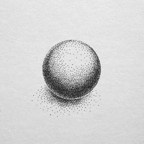 Pointalism Art Stipple Illustration, Pointalism Art, Pointillism Tattoo, Stippling Drawing, Dotted Drawings, Stippling Art, Handpoke Tattoo, Pen Art Drawings, Geometric Design Art