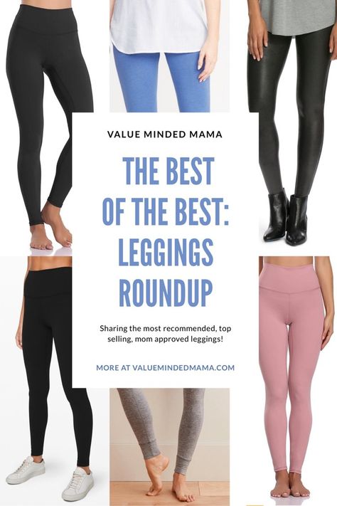 Popular Leggings, Best Leggings For Women, High Waisted Leggings Workout, Elastic Waist Leggings, Old Navy Leggings, Everyday Leggings, Comfortable Leggings, Running Leggings, Best Leggings