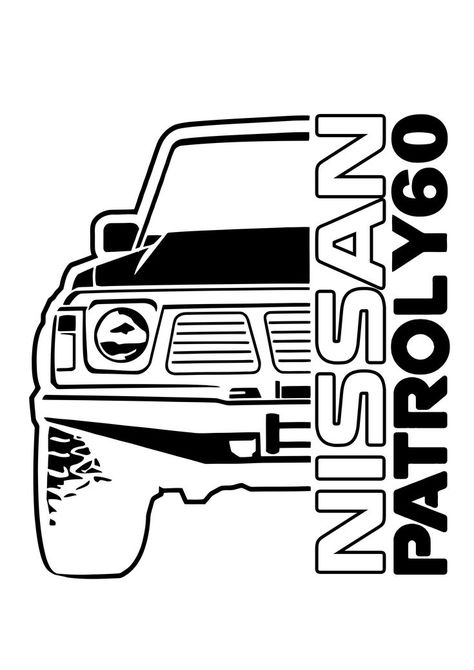 Nissan 4x4, Draw Logo, Rally Raid, Surreal Portrait, Cars Tees, Nissan Patrol, Super Luxury Cars, Racing Shirts