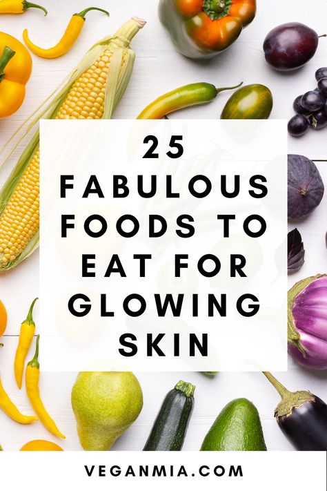 Foods For Skin Health, Best Foods For Skin, Food For Glowing Skin, Foods For Healthy Skin, Skin Diet, Food To Eat, Glow Skin, Good Foods To Eat, For Glowing Skin