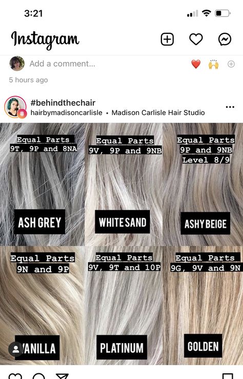 Balayage Hair Blonde Formula, Matrix Toners Blondes, Wells Toner Formulas, Silver Tone Hair, Tone Gray Hair, Cool Blonde Redken Formula, Matrix Formulas Blondes, Blond Formula, Blonde Toning Formulas