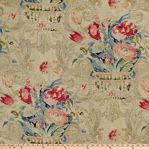 French Country Pillows, French Country Fabric, Waverly Fabric, Infinity Design, French Fabric, Visual Texture, Pretty Fabric, Valances, Opening Soon