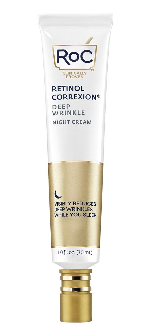 RoC Retinol Correxion Deep Wrinkle Anti-Aging Night Face Cream, 1 OZ Roc Retinol Correxion, Roc Retinol, Night Face Cream, Deep Wrinkles, Retinol, Face Cream, Beauty Skin, Anti Aging, Skin Care