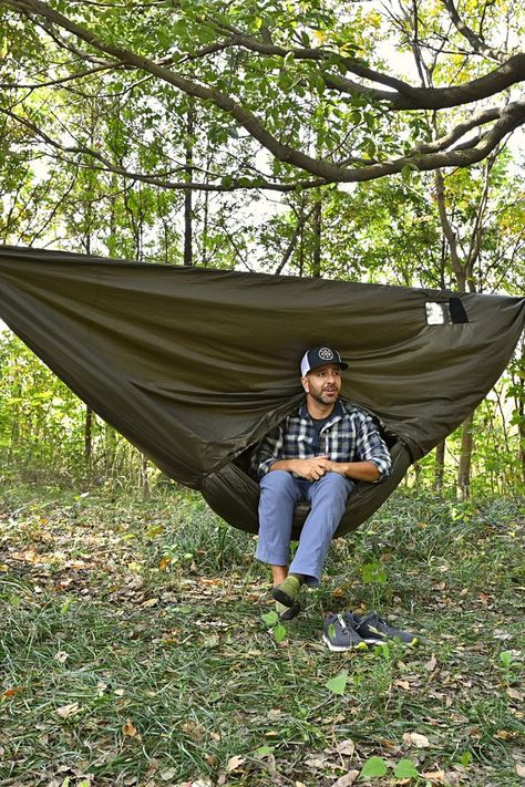 Light and compact, the Onewind Windsock OD Green is a real game-changer for winter adventures as it helps provide an extra layer of warmth on the coldest of nights. It's made from 1.1 oz ripstop nylon and weighs 12oz. #onewind #onewindoutdoors #hammockgear #nature #sleepbetter #hammock #hammocklife #hammocktime #hammockcamping #camping #backpacking #naturelovers #climbing #campinggear #ultralight #outdoorlife #getoutside #outdoors #wanderlust #outdoorlovers Hammock Camping, Winter Adventure, Outdoor Life, Get Outside, Camping Gear, Better Sleep, Backpacking, Hammock, Climbing