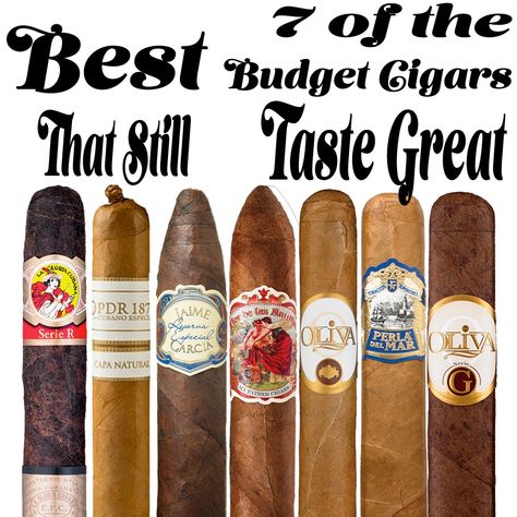 A top of the range cigar doesn't come cheap. There are plenty of good cheap cigars out that still taste great. We take a look to the best budget cigars. Cigars And Whiskey Men, Cigars For Beginners, Cuban Cigars Woman, Cuban Cigars Art, Best Cigars, Mild Cigars, Cheap Cigars, Famous Cigars, Top Cigars