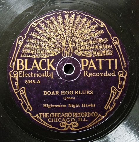 The Rarest of All 78 RPM Records-Black Patti | the78rpmrecordspins 78 Rpm Records, Speakeasy Bar, Center Labels, Old Records, Album Cover Design, Rhythm And Blues, Vintage Records, Vinyl Cover, Band Posters