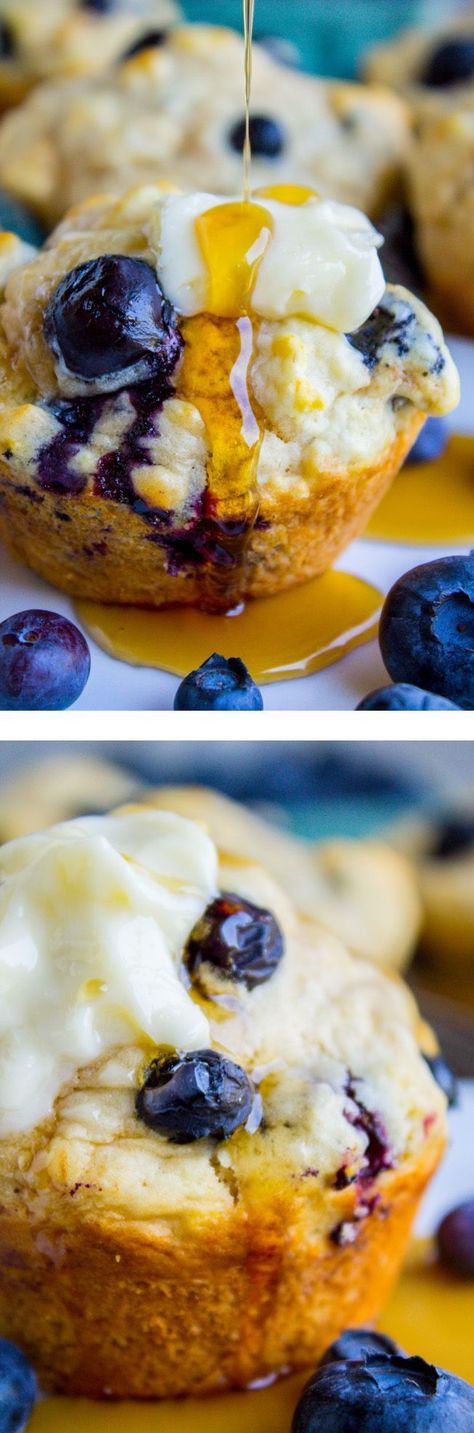 Blueberry Buttermilk Pancake Muffins with Maple Syrup from The Food Charlatan. These muffins really do taste just like Blueberry Pancakes! Not the rubbery, gummy, flavorless kind. The moist, fluffy, give-me-that-whole stack kind! The buttermilk flavor really comes through and they are irresistible with a drizzle of maple syrup on top! They are perfect for a make ahead breakfast or brunch! Muffins With Maple Syrup, School Morning Breakfast, Muffin Pancakes, Morning Breakfast Recipes, Blueberry Buttermilk Pancakes, Buttermilk Pancake, Blueberry Pancake, Dutch Babies, The Food Charlatan