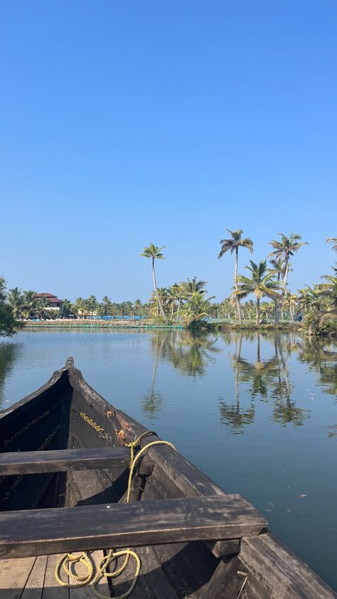 #backwaters #india #kerala #boat #munroeisland Kerala Boat, Kerala Snap, Full Hd Wallpaper Android, Kerala Backwaters, Snap Streak Ideas Easy, Beach Sunset Wallpaper, Instagram My Story, Instagram Ideas Post, Full Hd Wallpaper