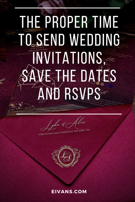 Sending Wedding Invitations, When Do You Send Out Wedding Invitations, When To Send Out Wedding Invitations, When To Send Wedding Invites, February Wedding, March Wedding, June Wedding, Engagement Invitations, September Wedding