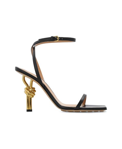 Best price on the market at italist | Bottega Veneta Knot Heeled Sandals Heeled Sandals, Bottega Veneta, Sandals Heels, Knot, Shoes Heels, Sandals, Heels