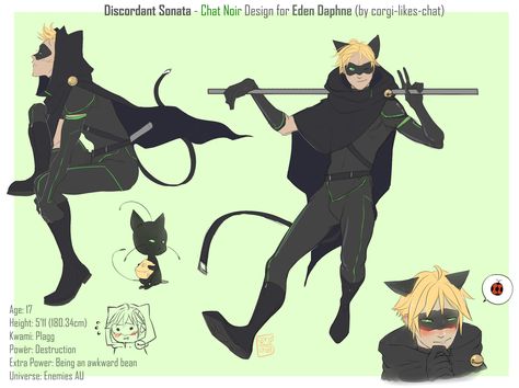 "Ladybug... I... What choice do I have? Hawkmoth, he's ruthless and d… #fanfiction # Fan-Fiction # amreading # books # wattpad Chat Noir Costume Redesign, Chat Noir Suit Design, Chat Noir Costume Design, Ladybug And Cat Noir Redesign, Cat Noir Design, Miraculous Ladybug Costume Redesign, Mlb Ladybug Redesign, Cat Noir Redesign, Cat Miraculous Oc