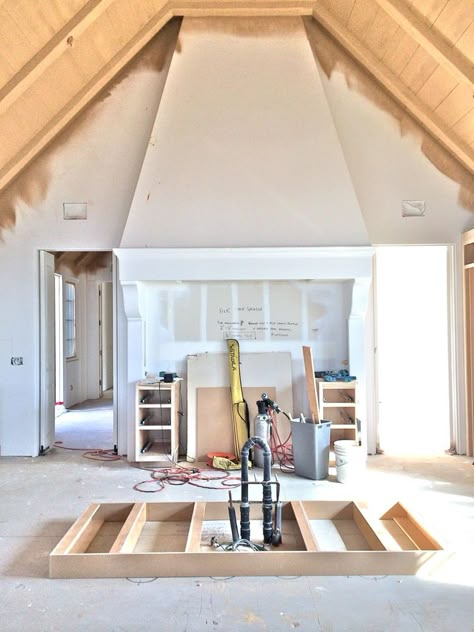 Kitchen Hood Ideas, Brooke Giannetti, Kitchen Hood Design, Oven Hood, Wood Ceiling, Kitchen Hoods, French Country Kitchen, Kitchen Stove, Site Visit