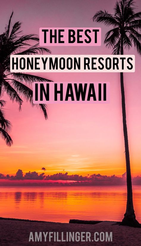 Hawaii Honeymoon Resorts, Best Hawaiian Island To Visit, What To Do In Hawaii, Honeymoon Goals, Honeymoon Hawaii, Honeymoon Travel Agent, Best Hawaiian Island, Places To Honeymoon, Resorts In Hawaii