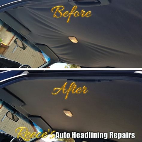 Holden Commodore VN VP VR VS sagging headliner / rooflining repair - Adelaide SA Headliner Repair Diy, Diy Car Headliner Ideas, Car Roof Interior Diy, Car Headliner Ideas, Headliner Ideas, Car Headliner Repair, Car Detailing Diy, Car Restoration Diy, Headliner Repair