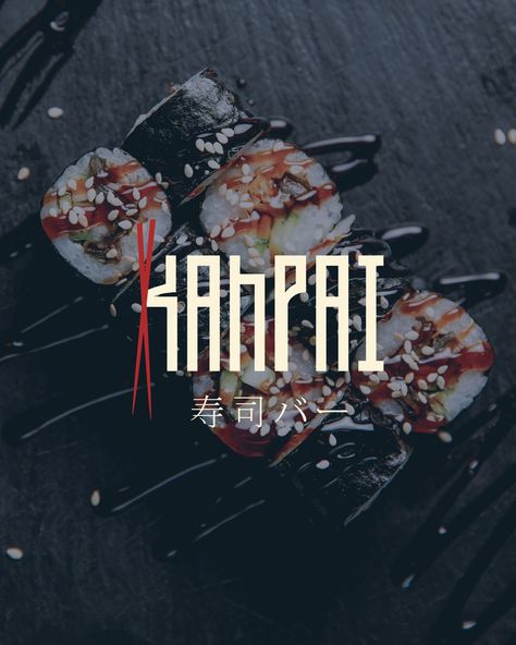 Logo design for a brief- KANPAI sushi bar 🍣🏮 (1/2) KANPAI is a sushi bar that offers high-end sushi crafted with fresh ingredients in a modern setting and elegant touch. It offers authentic japanese flavors, offering a fine dining experience and togetherness. the brief was soo gooood that i couldn't help but jump right into it :) its just the first part can wait to show you the rest 🤞 #bckanpai @briefcorp . . . . . . . . . . . logo design, sushi, sushi restaurant branding, brand identity... Japanese Flavors, Bar Branding, Sushi Sushi, Sushi Restaurant, Sushi Restaurants, Sushi Bar, Restaurant Branding, Fresh Ingredients, Dining Experience