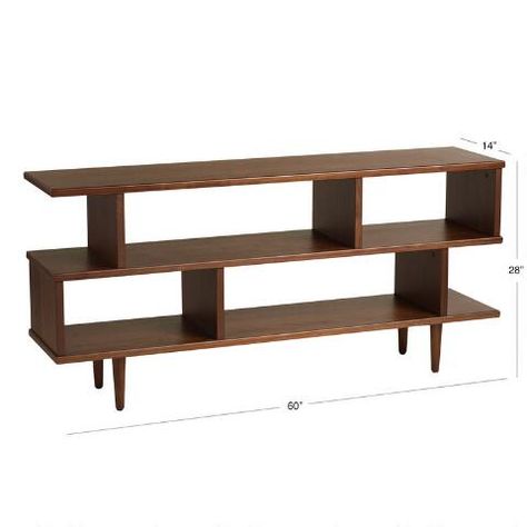 Walnut Brown Wood Ashlyn Bookshelf | World Market Console Cabinets, Rustic Bookcase, Modern Contemporary Living Room, Wood Bookshelves, Display Cabinets, Cabinet Shelving, Furniture Modern, Entryway Furniture, Media Console