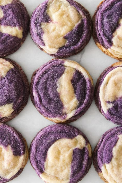 Ube Cookies, Ube Recipe, Ube Desserts, Ube Dessert, Purple Cookies, Lila Party, Ube Recipes, Filipino Food Dessert, Purple Yam