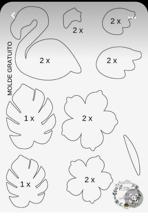 Flamingo Template, Party Mix Recipe, Flamingo Themed Party, Flamingo Theme, Fiesta Tropical, Hawaii Party, Tropical Birthday, Flamingo Birthday, Paper Flower Template