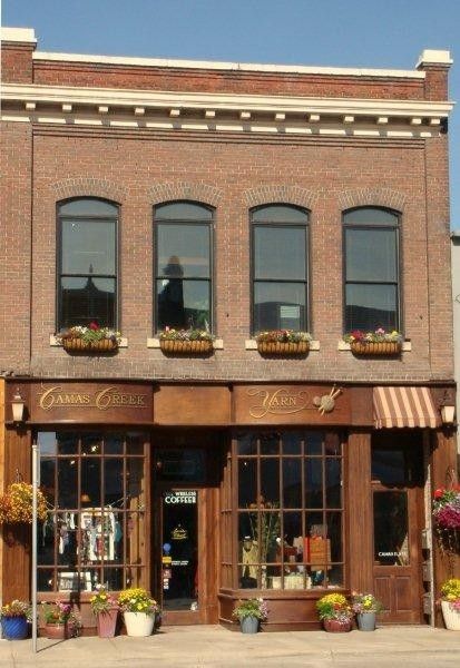 Office Elevation, Country Apartment, Kalispell Mt, Town Building, Storefront Design, Building Renovation, Brick Architecture, Paris Cafe, Shop Fronts