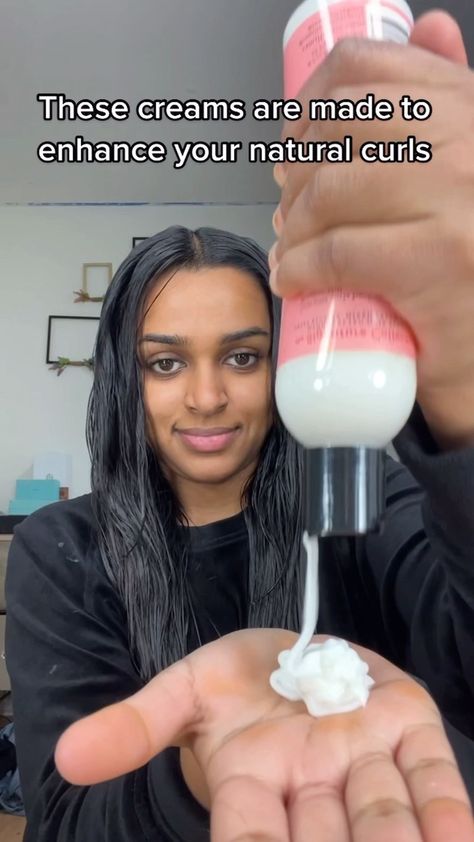 my_pawfect_family on Instagram: Faking curly hair… day 6! This time, we are using curl creams and the brush technique to try abs get defined curls! I’m so excited to see… How To Apply Curl Cream, Curly Hair Cream Curls, How To Use Curl Cream On Wavy Hair, How To Use Curl Cream, How To Make Curls Last All Day, Curling Cream For Natural Hair, Curl Cream For Wavy Hair, Diy Curl Cream, Curl Cream For Curly Hair